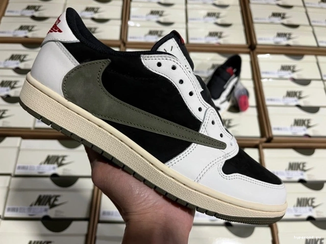 Olive x Scott Jordan Travis DZ4137-106 Air Retro Low Jordan 1 Air OG 0619